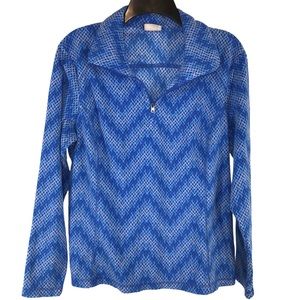 Columbia Sportswear Blue Fleece Top